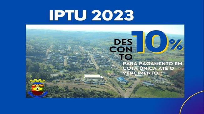 Pagamento IPTU 2023