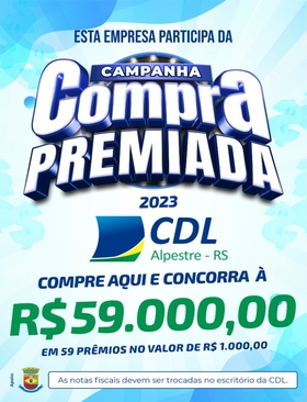 Lançamento da Campanha Compra Premiada 2023