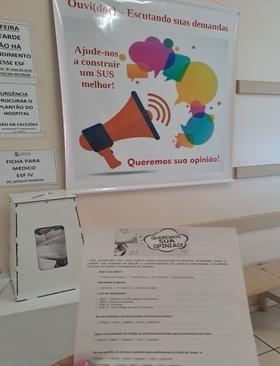 Secretaria Municipal de Saúde quer ouvir sua opinião
