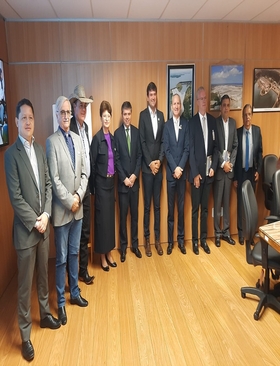 Prefeito participa de audiência da AMUSUH