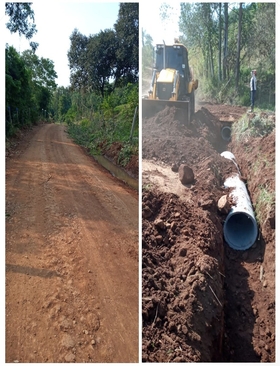 Trabalhos realizados pela Secretaria Municipal de Obras Públicas e Trânsito.