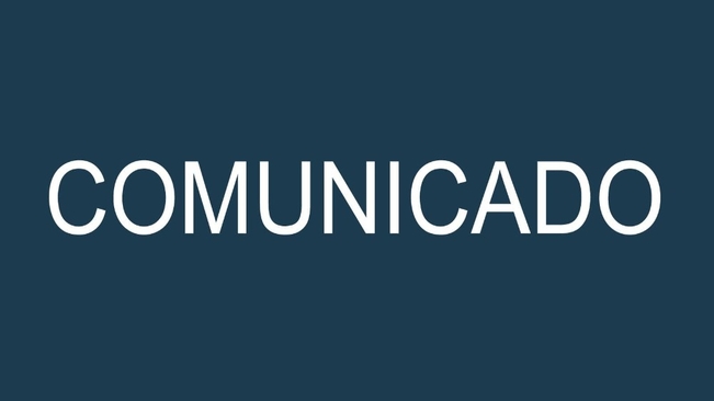 Comunicado sobre a volta ás aulas 