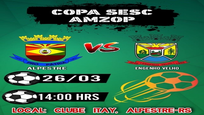 Equipe de Alpestre participa da Copa SESC/AMZOP