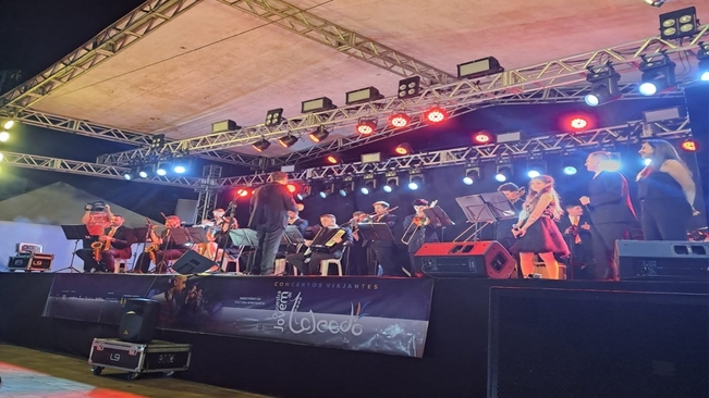Confira a apresentação da Orquestra Jovem de Lajeado em Alpestre 