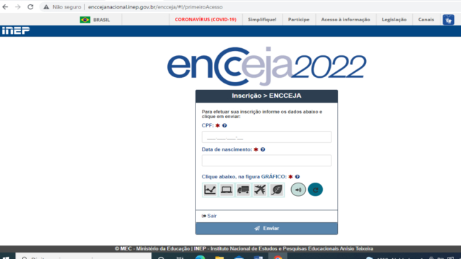 Estão abertas as inscrições para o Encceja 2022