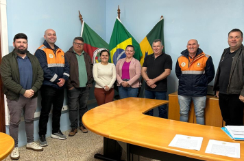 Município de Alpestre recebe equipe da Defesa Civil Estadual